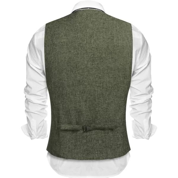 COOFANDY Men's Casual Business Vests Lightweight Waistcoat Slim Fit Suit Vest
