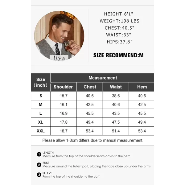 COOFANDY Men's Casual Business Vests Lightweight Waistcoat Slim Fit Suit Vest