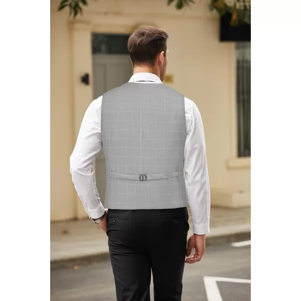 COOFANDY Men's Casual Business Vests Lightweight Waistcoat Slim Fit Suit Vest