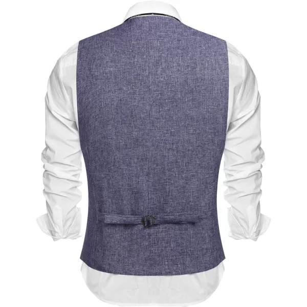 COOFANDY Men's Casual Business Vests Lightweight Waistcoat Slim Fit Suit Vest