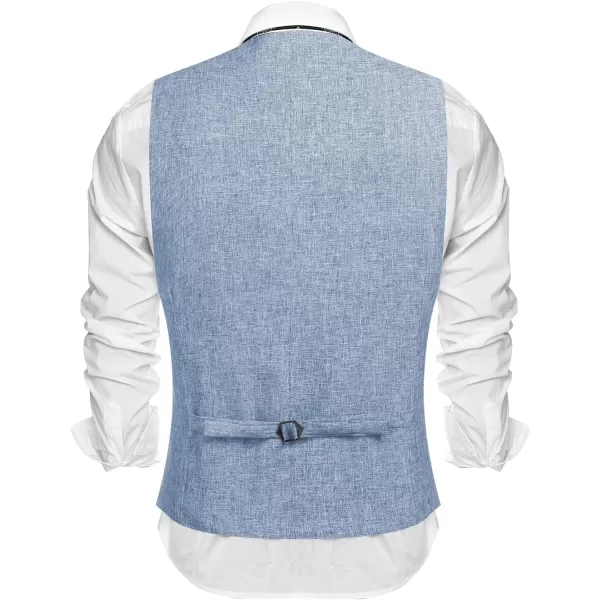 COOFANDY Men's Casual Business Vests Lightweight Waistcoat Slim Fit Suit Vest