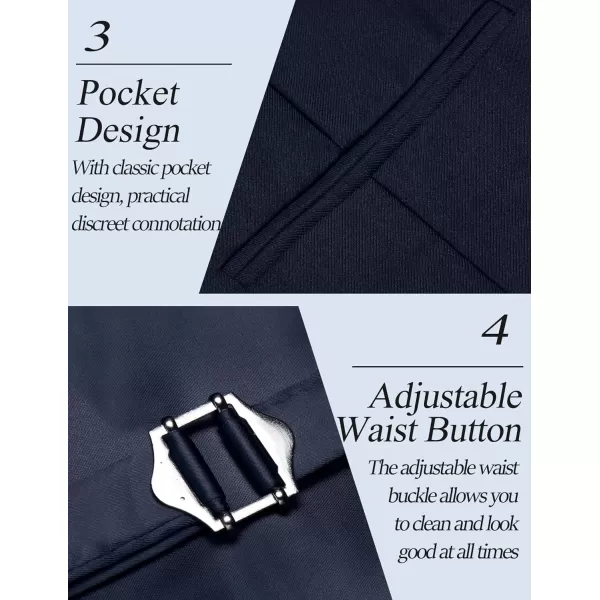 COOFANDY Men's Casual Dress Suit Vest Slim Fit Business Formal Waistcoat Vest