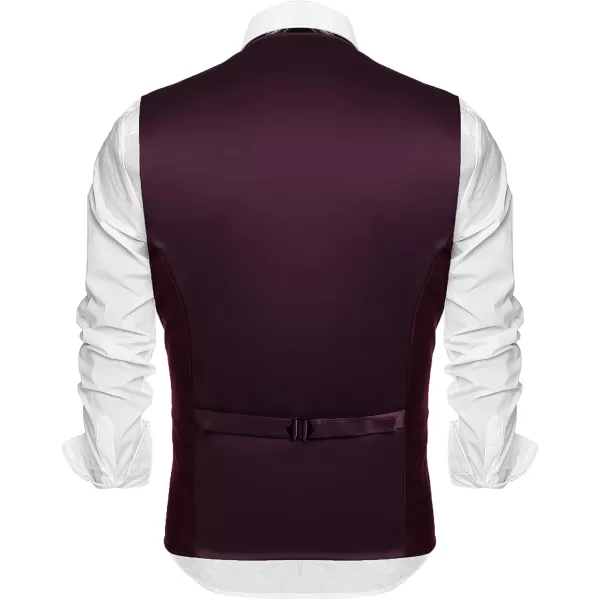 COOFANDY Men's Casual Dress Suit Vest Slim Fit Business Formal Waistcoat Vest
