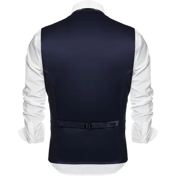 COOFANDY Men's Casual Dress Suit Vest Slim Fit Business Formal Waistcoat Vest