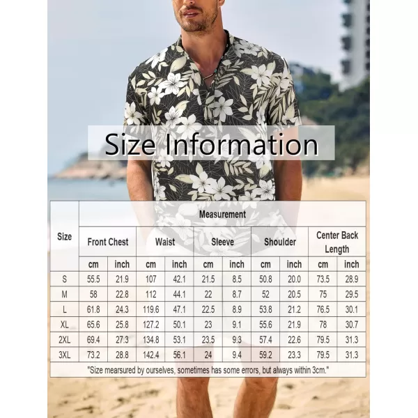 COOFANDY Men's Casual Henley Shirt Band Collar Short Sleeve Shirt Summer Beach Hippie T-Shirt