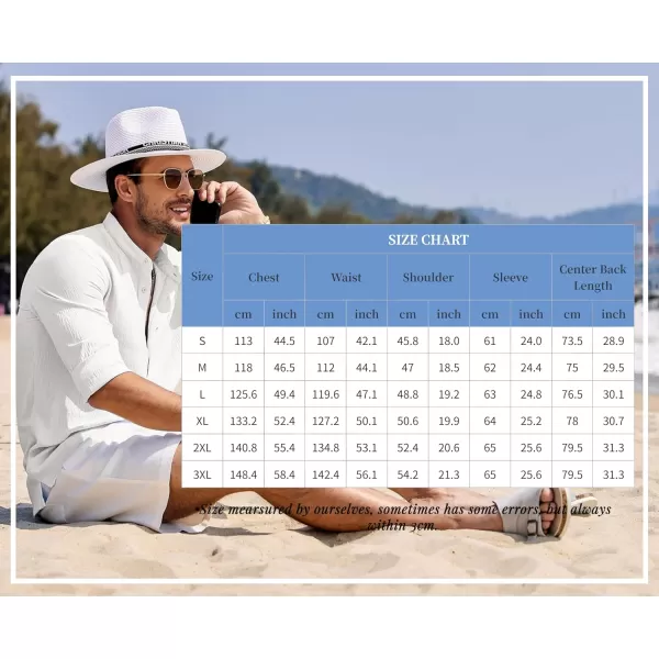 COOFANDY Men's Casual Henley Shirts Long Sleeve Hippie Beach T Shirts Yoga Summer Top