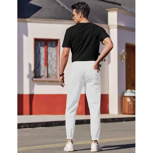 COOFANDY Mens Casual Joggers Pants Elastic Drawstring Chino Cargo Pants Hiking Outdoor Track Sweatpants