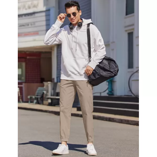 COOFANDY Mens Casual Joggers Pants Elastic Drawstring Chino Cargo Pants Hiking Outdoor Track Sweatpants