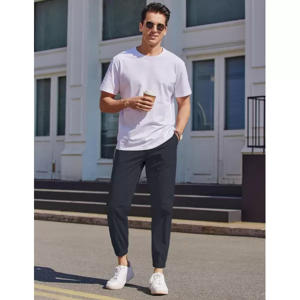 COOFANDY Mens Casual Joggers Pants Elastic Drawstring Chino Cargo Pants Hiking Outdoor Track Sweatpants