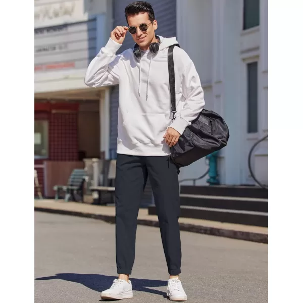COOFANDY Mens Casual Joggers Pants Elastic Drawstring Chino Cargo Pants Hiking Outdoor Track Sweatpants