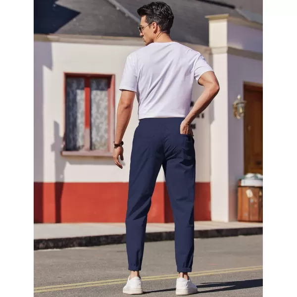 COOFANDY Mens Casual Joggers Pants Elastic Drawstring Chino Cargo Pants Hiking Outdoor Track Sweatpants