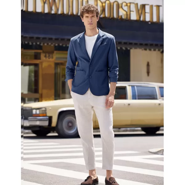 COOFANDY Men's Casual Linen Sport Coat Lightweight Travel Blazer Modern Suit Jacket