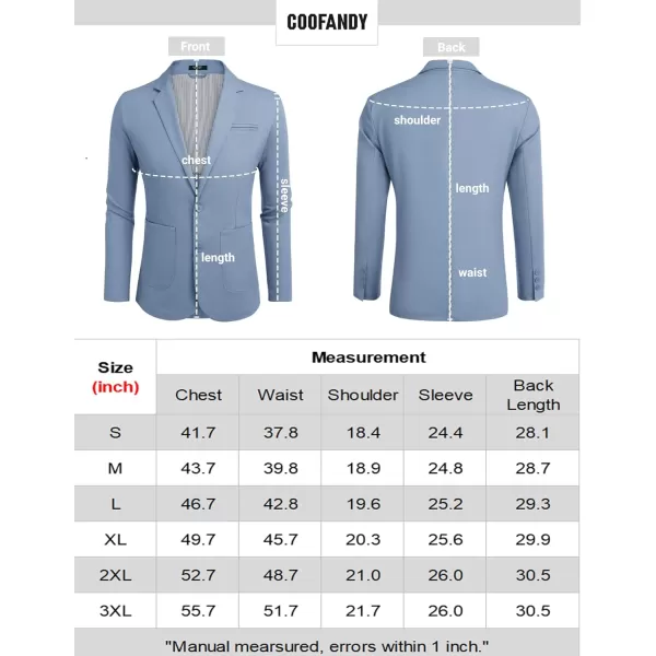 COOFANDY Men's Casual Linen Sport Coat Lightweight Travel Blazer Modern Suit Jacket