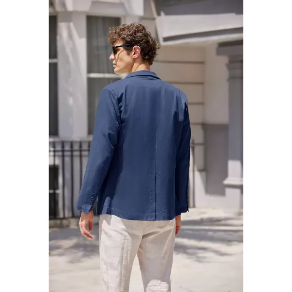 COOFANDY Men's Casual Linen Sport Coat Lightweight Travel Blazer Modern Suit Jacket