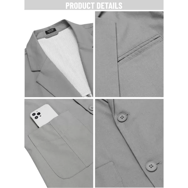 COOFANDY Men's Casual Linen Sport Coat Lightweight Travel Blazer Modern Suit Jacket