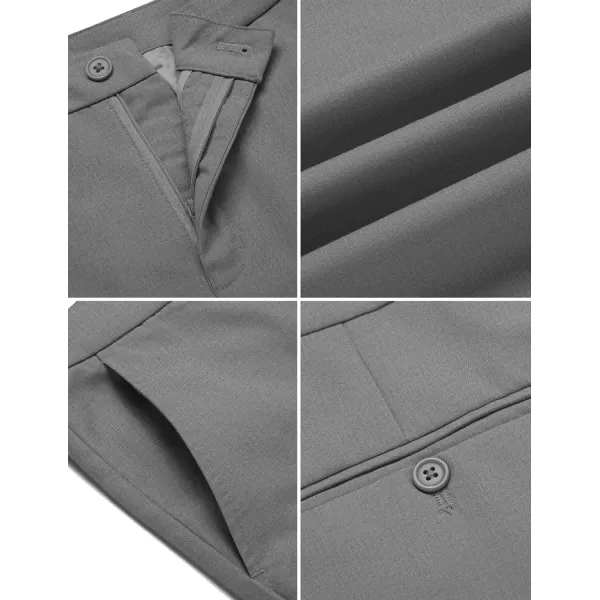 COOFANDY Men's Casual Pants Classic Fit Straight Legs Flat Front Twill Pants