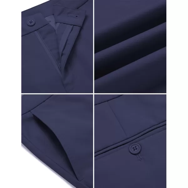 COOFANDY Men's Casual Pants Classic Fit Straight Legs Flat Front Twill Pants