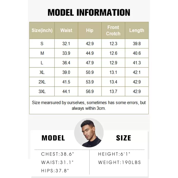 COOFANDY Men's Casual Pants Relaxed Fit Flat Front Expandable Waist Chino Slack Trousers
