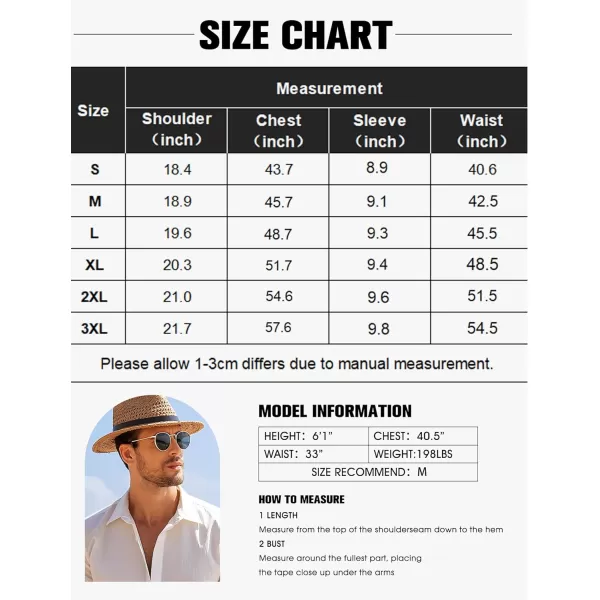 COOFANDY Men's Casual Short Sleeve Button Down Summer Beach Shirt Lightweight Textured Wrinkle Free Stretch Shirts