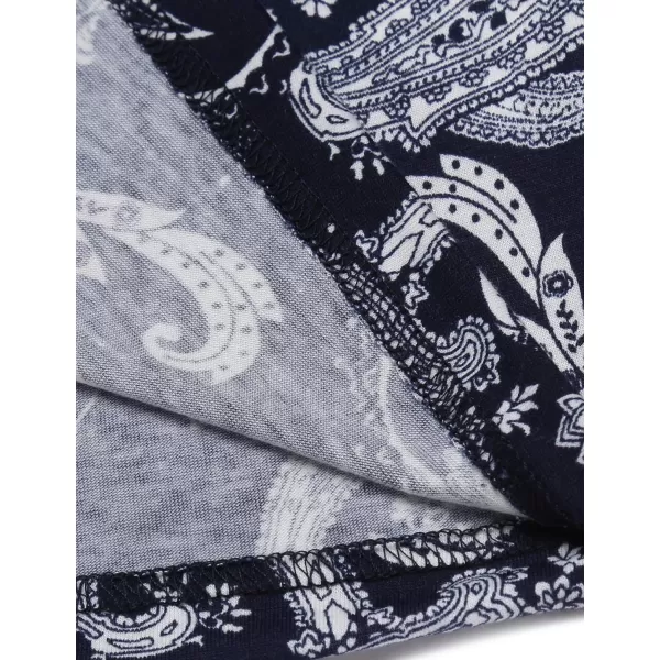 COOFANDY Mens Casual Short Sleeve Polo Shirts Slim Fit Paisley Polo T Shirts Floral Print Shirt