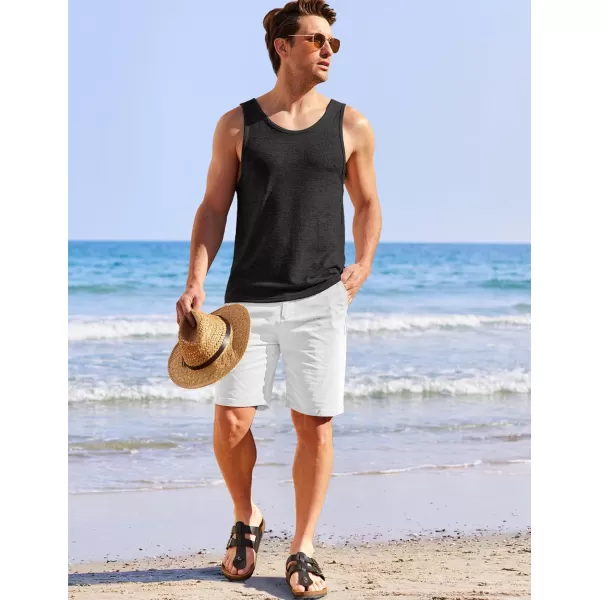 COOFANDY Men's Casual Tank Tops Sleeveless Beach Muscle T Shirts Summer Fashion Tank Shirt