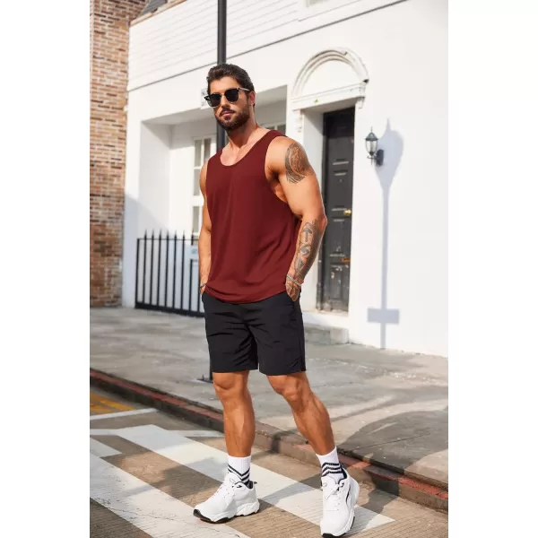 COOFANDY Men's Casual Tank Tops Sleeveless Beach Muscle T Shirts Summer Fashion Tank Shirt