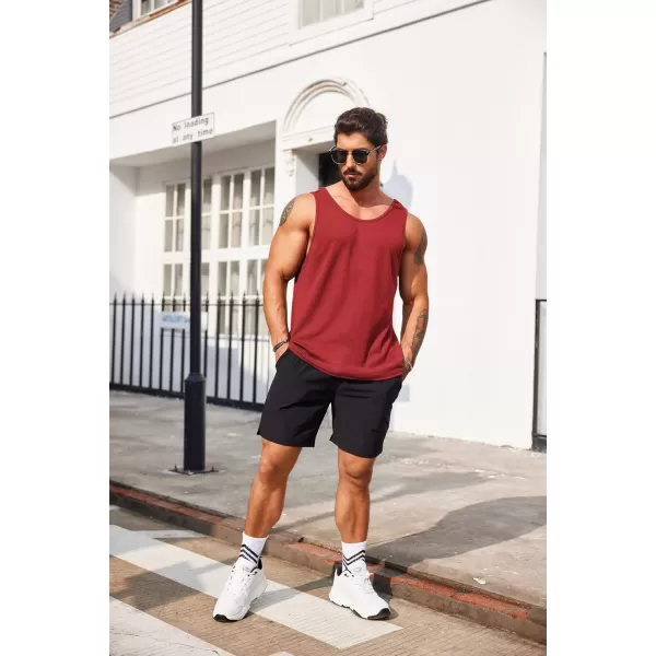 COOFANDY Men's Casual Tank Tops Sleeveless Beach Muscle T Shirts Summer Fashion Tank Shirt