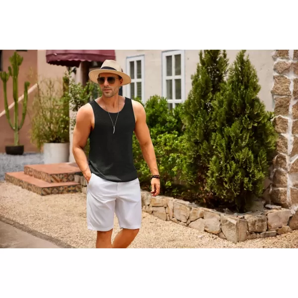 COOFANDY Men's Casual Tank Tops Sleeveless Beach Muscle T Shirts Summer Fashion Tank Shirt