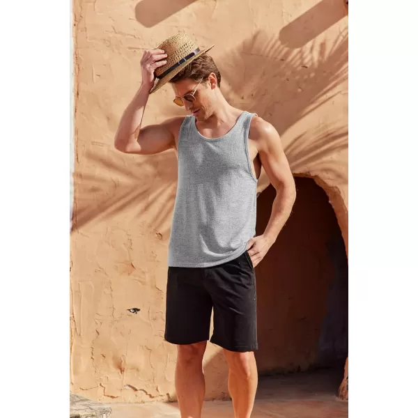 COOFANDY Men's Casual Tank Tops Sleeveless Beach Muscle T Shirts Summer Fashion Tank Shirt