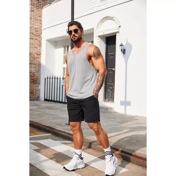 COOFANDY Men's Casual Tank Tops Sleeveless Beach Muscle T Shirts Summer Fashion Tank Shirt