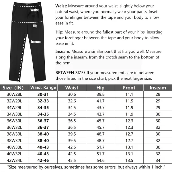 COOFANDY Men's Classic Fit Flat Front Dress Pants No Iron Premium Casual Pants Expandable Waist Suit Pants