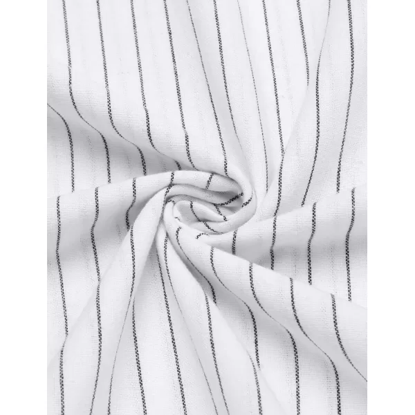 COOFANDY Men's Cotton Linen Henley Shirt Long Sleeve Hippie Casual Beach T Shirts
