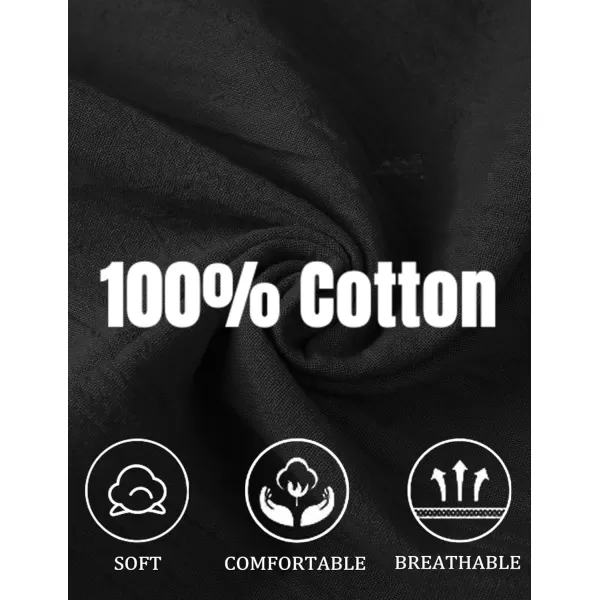 COOFANDY Men's Cotton Linen Pants Causal Harem Pants Elastic Waist Beach Boho Yoga Trousers