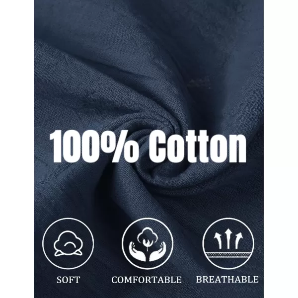 COOFANDY Men's Cotton Linen Pants Causal Harem Pants Elastic Waist Beach Boho Yoga Trousers