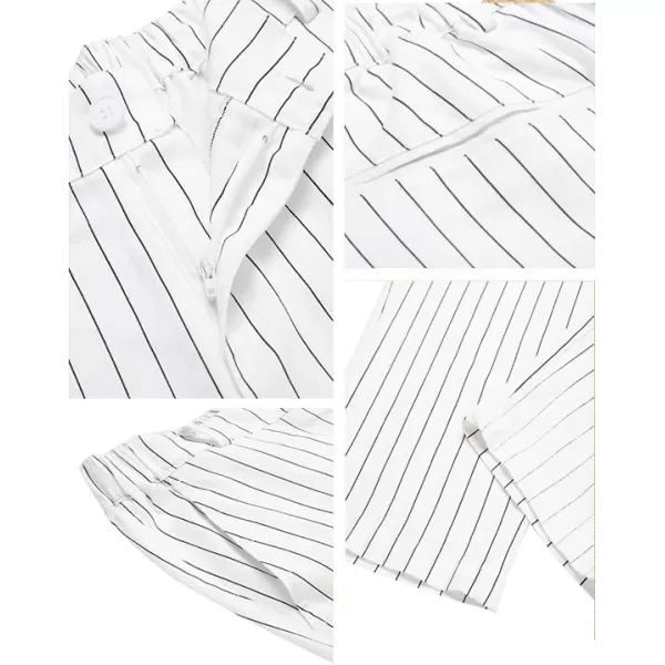 COOFANDY Men's Cotton Linen Pants Elastic Waist Lightweight Casual Pants Slim Fit Yoga Beach Pants with Pockets)