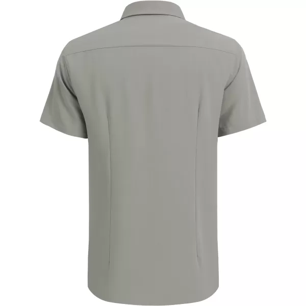 COOFANDY Men's Cuban Guayabera Shirt Short Sleeve Button Down Shirts Casual Summer Beach Linen Shirts