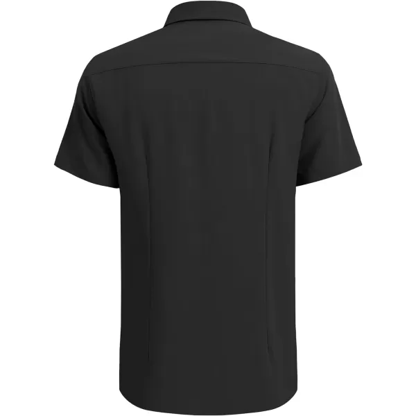 COOFANDY Men's Cuban Guayabera Shirt Short Sleeve Button Down Shirts Casual Summer Beach Linen Shirts