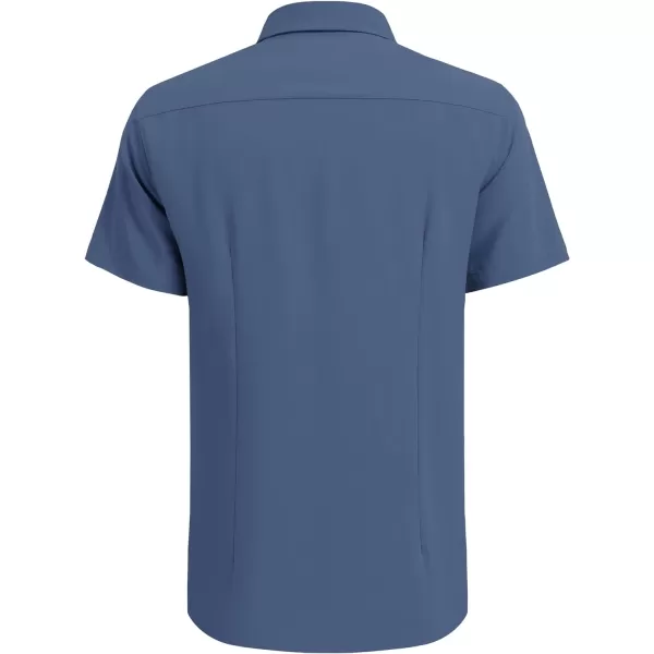 COOFANDY Men's Cuban Guayabera Shirt Short Sleeve Button Down Shirts Casual Summer Beach Linen Shirts