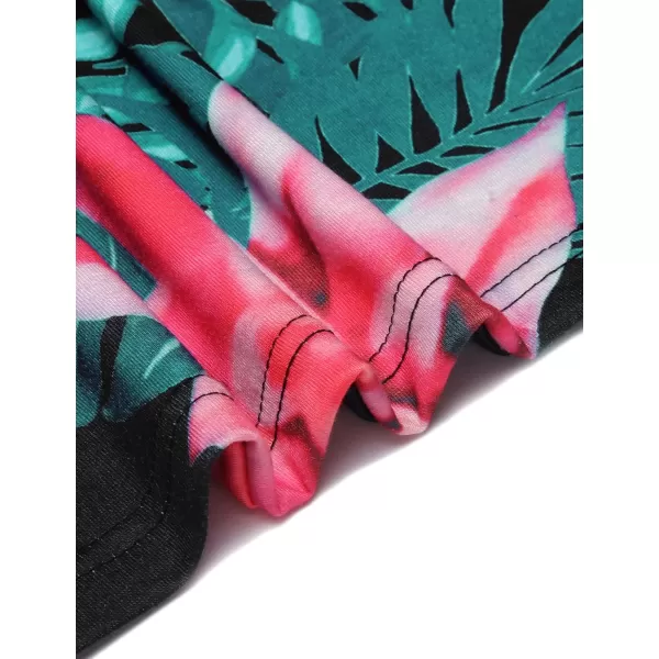 COOFANDY Men's Floral Tank Top Sleeveless Tees All Over Print Casual Sport T-Shirts Hawaii Beach Vacation