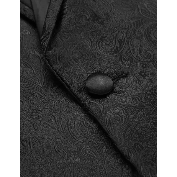 COOFANDY Men's Floral Tuxedo Suit Jacket Slim Fit Dinner Jacket Party Prom Wedding Blazer Jackets)