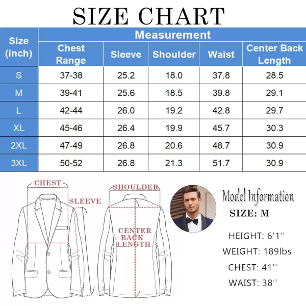 COOFANDY Men's Floral Tuxedo Suit Jacket Slim Fit Dinner Jacket Party Prom Wedding Blazer Jackets
