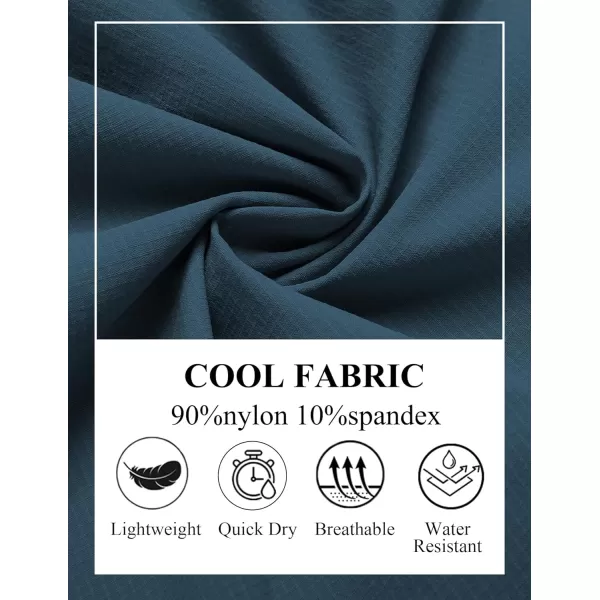 COOFANDY Men's Golf Shorts 8 Inch Lightweight Quick Dry Casual Dress Shorts Hiking Travel Shorts with Pockets