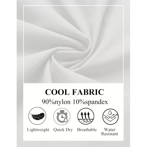 COOFANDY Men's Golf Shorts 8 Inch Lightweight Quick Dry Casual Dress Shorts Hiking Travel Shorts with Pockets