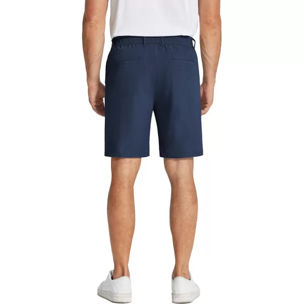 COOFANDY Men's Golf Shorts 8 Inch Lightweight Quick Dry Casual Dress Shorts Hiking Travel Shorts with Pockets