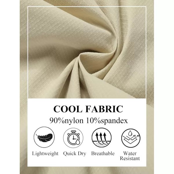 COOFANDY Men's Golf Shorts 8 Inch Lightweight Quick Dry Casual Dress Shorts Hiking Travel Shorts with Pockets