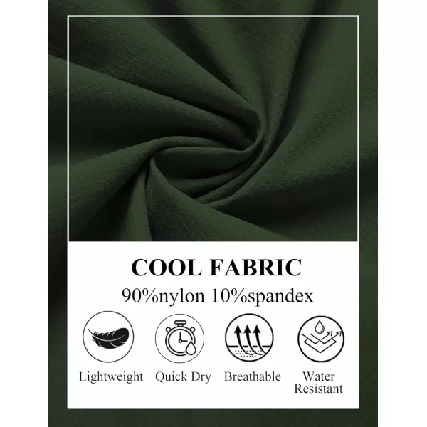 COOFANDY Men's Golf Shorts 8 Inch Lightweight Quick Dry Casual Dress Shorts Hiking Travel Shorts with Pockets