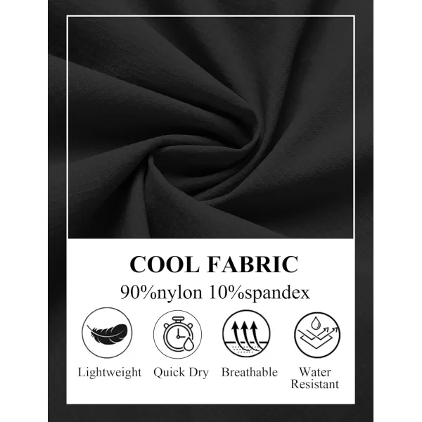 COOFANDY Men's Golf Shorts 8 Inch Lightweight Quick Dry Casual Dress Shorts Hiking Travel Shorts with Pockets