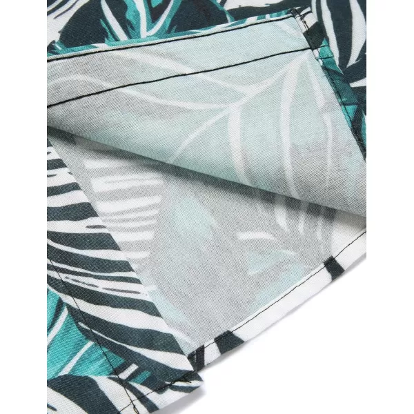COOFANDY Mens Hawaiian Shirts Short Sleeve Casual Button Down Tropical Beach Shirt