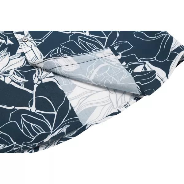 COOFANDY Mens Hawaiian Shirts Short Sleeve Casual Button Down Tropical Beach Shirt