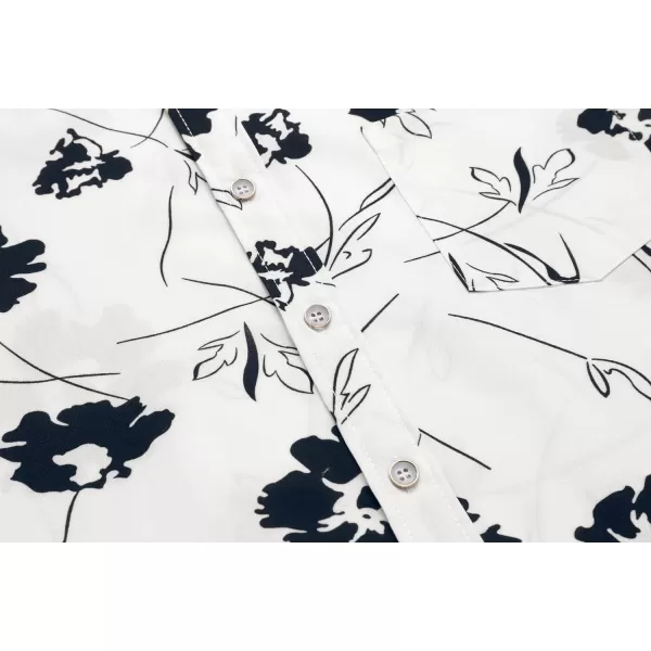 COOFANDY Mens Hawaiian Shirts Short Sleeve Casual Button Down Tropical Beach Shirt